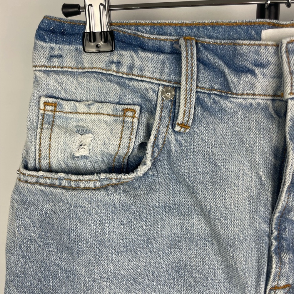 Frame Clash Light Wash Le Vintage Bermuda Jean Shorts‎ - Picture 9 of 10